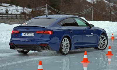 Audi RS 5 Ice driving