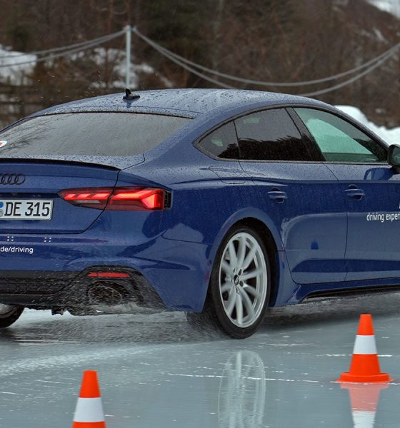 Audi RS 5 Ice driving