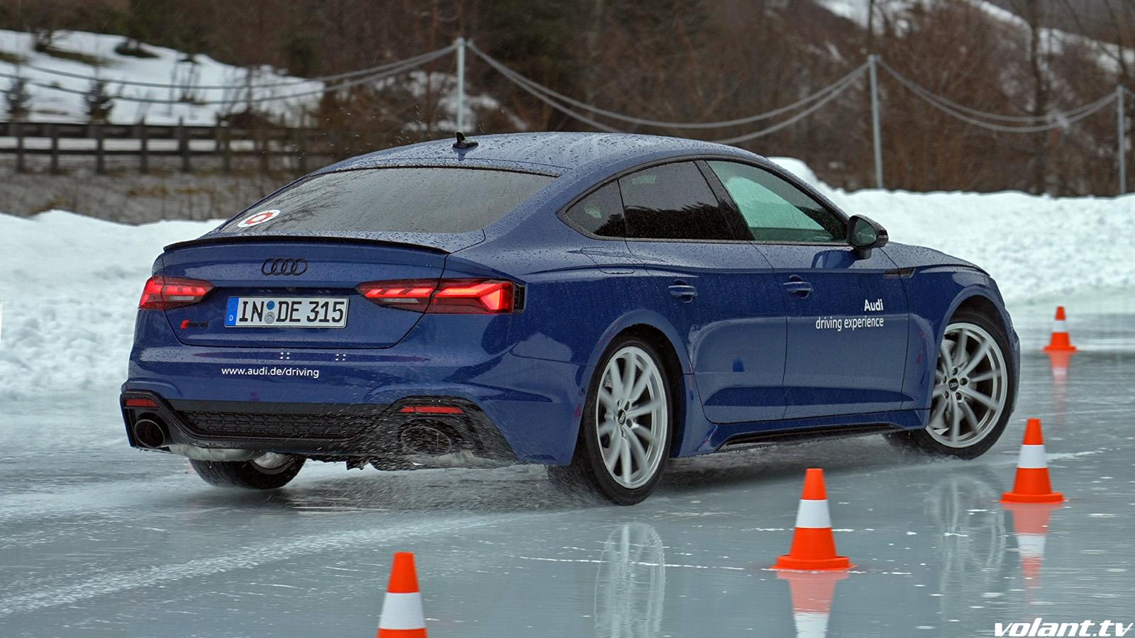 Audi RS 5 Ice driving